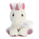 Aurora Precious Moments Sparkle Unicorn 8.5 Inch Plush Figure - Radar Toys