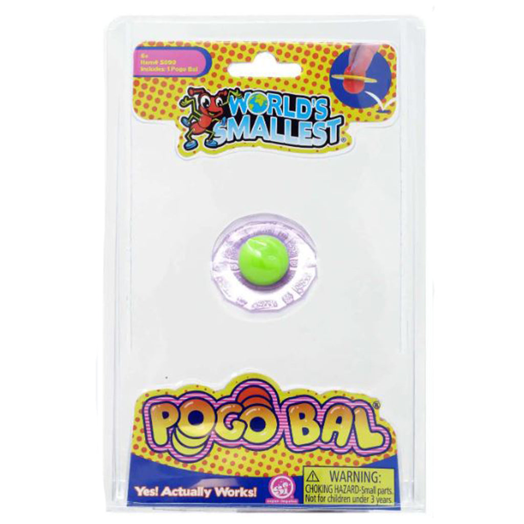 Super Impulse World's Smallest Green Pogo Ball - Radar Toys