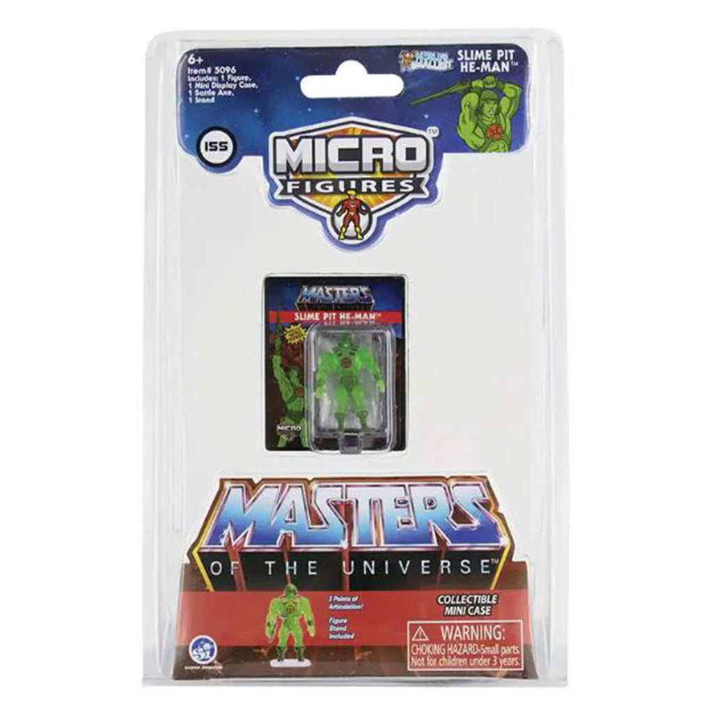 Super Impulse World's Smallest Masters Of The Universe Slime Pit He-Man Figure