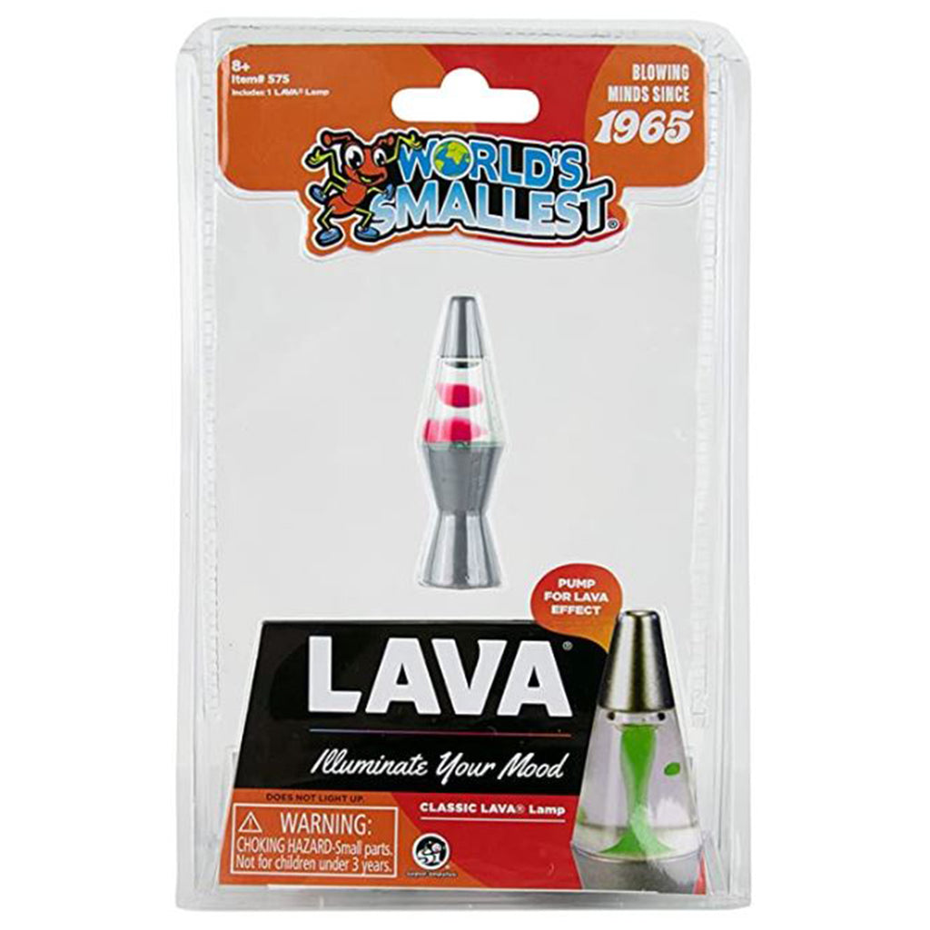 Super Impulse World's Smallest Red Lava Lamp Figure