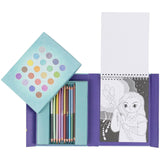 Tiger Tribe Pencil Art Metallic Blend And Shade Craft Set - Radar Toys