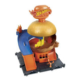 Mattel Hot Wheels City Downtown Burger Drive-Thru Set - Radar Toys
