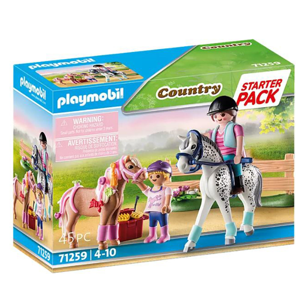 Playmobil Country Starter Pack Horse Farm Building Set 71259 - Radar Toys