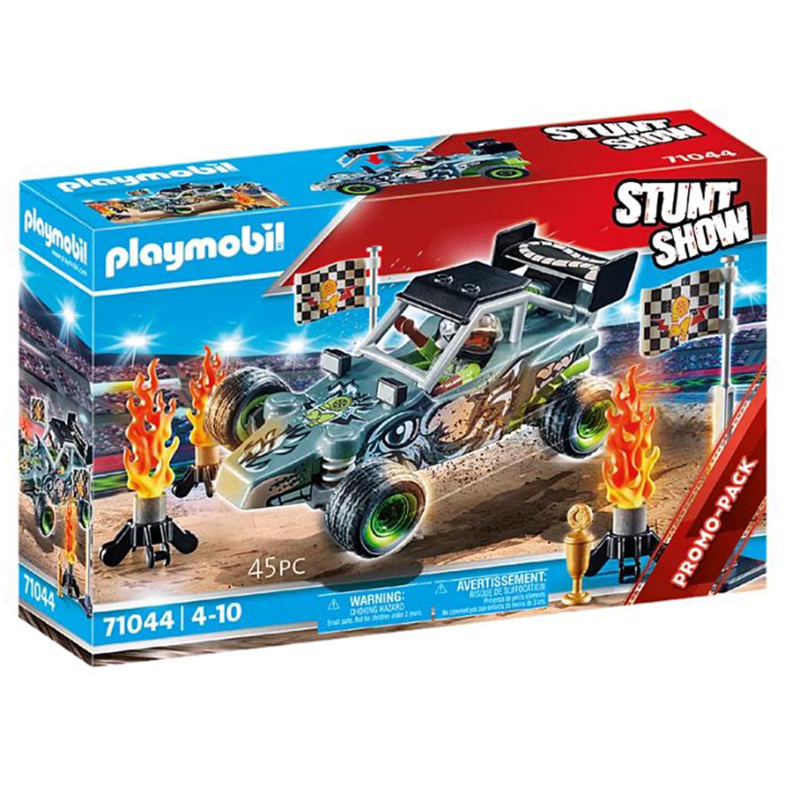 Playmobil race deals car set
