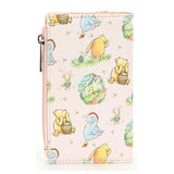Comeco Winnie The Pooh Book All Over Print Pink Vinyl Wallet - Radar Toys