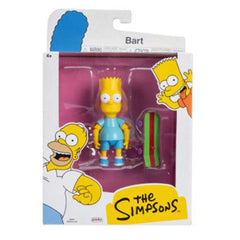 Jakks The Simpsons Wave 4 Bart 5 Inch Action Figure