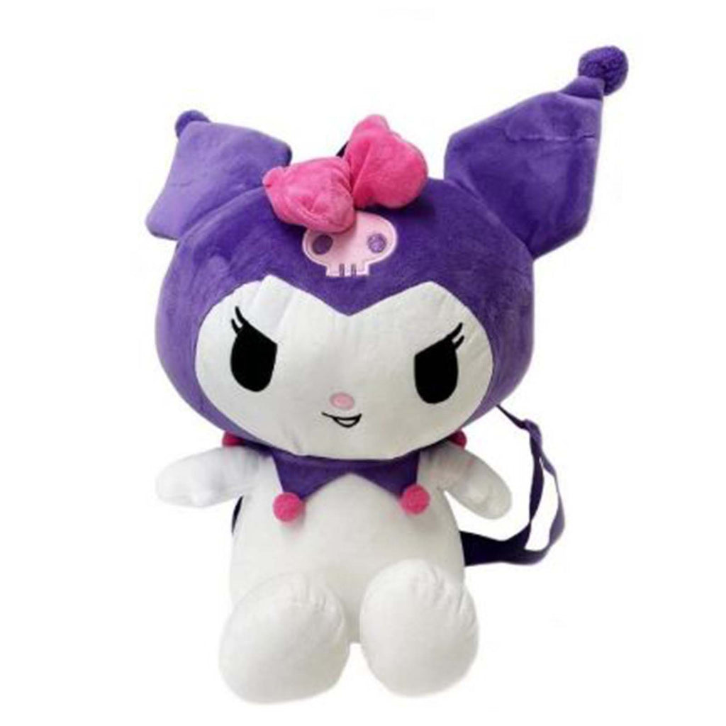 Sanrio Hello Kitty Kuromi Purple 14 Inch Plush Backpack