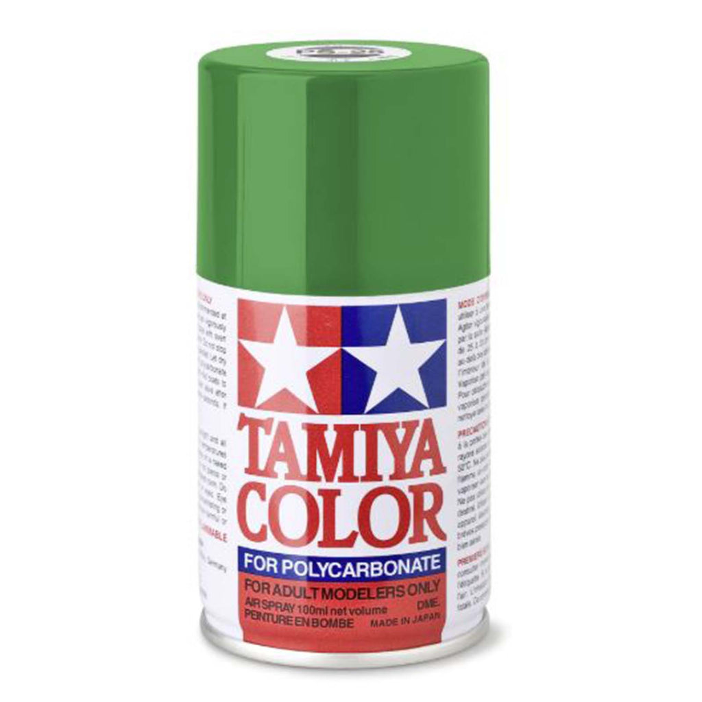 Tamiya Color PS-25 Bright Green Polycarbonate Spray Paint 100mL