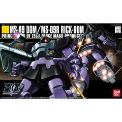 Bandai Mobile Suit Gundam HG Universal Century MS-09 Dom Rick-Dom 1:144 Scale Model Kit