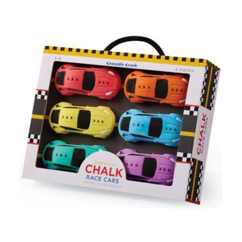Crocodile Creek Sidewalk Chalk Race Cars
