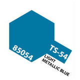 Tamiya Color TS-54 Light Metallic Blue Gloss Spray Lacquer 100mL - Radar Toys