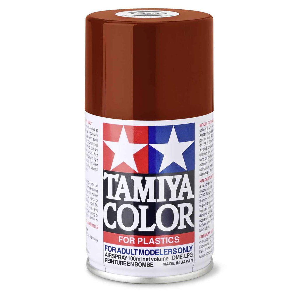 Tamiya Color TS-33 Dull Red Gloss Spray Lacquer 100mL