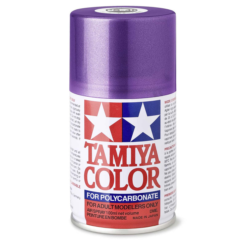 Tamiya Color PS-46 Iridescent Purple/Green Polycarbonate Spray Paint 100mL