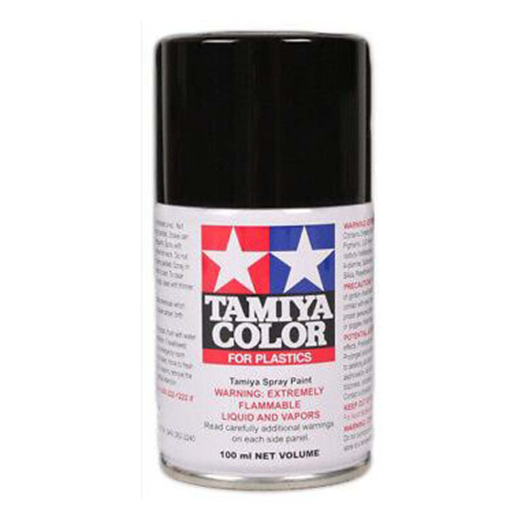 Tamiya Color For Plastics TS-40 Metallic Black 100ml Spray Paint Can TAM85040