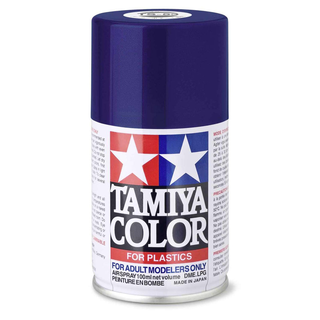 Tamiya Color TS-53 Deep Metallic Blue Gloss Spray Lacquer 100mL