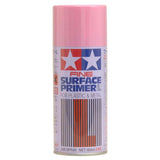 Tamiya Fine Surface Primer For Plastic And Metal Pink 180ml Spray Paint Can TAM87146 - Radar Toys