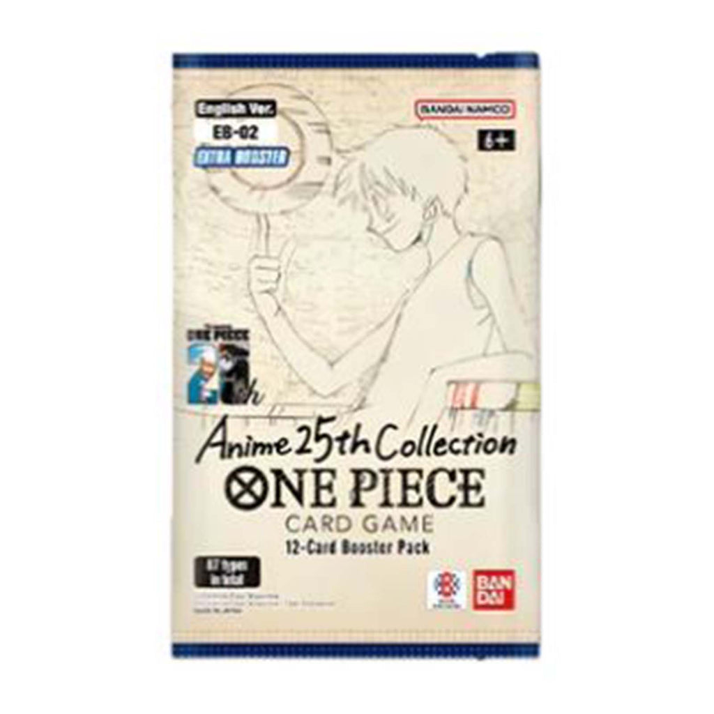 Bandai One Piece Card Game Anime 25th Collection Single Booster Pack