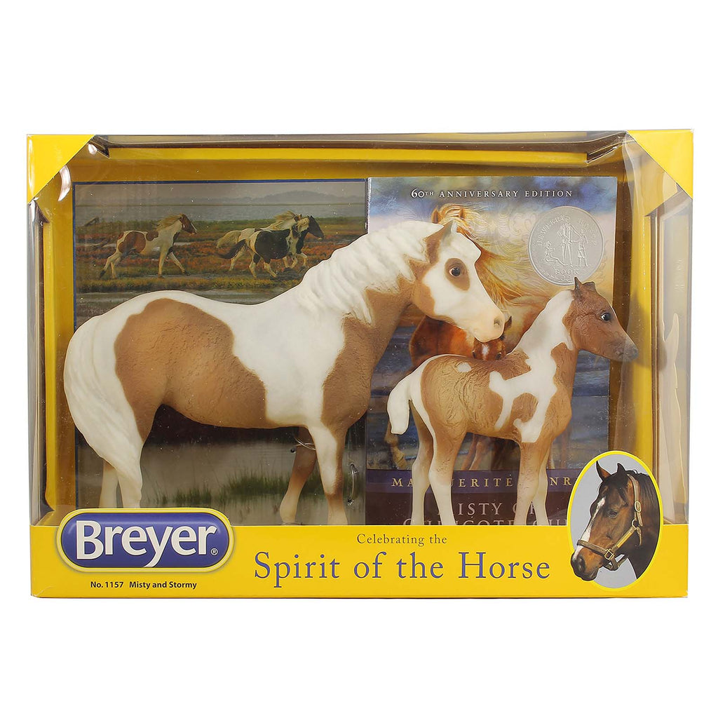 Breyer A Horse Of My Very Own Misty And Stormy Book And Figure Set
