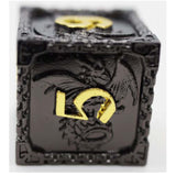 Foam Brain Dragon Essence Night Hollow Metal 7 Piece Dice Set - Radar Toys