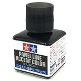 Tamiya Panel Line Accent Color Black 40mL Bottle TAM87131 - Radar Toys