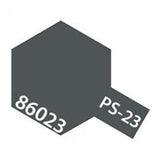 Tamiya Color PS-23 Gunmetal Polycarbonate Spray Paint 100mL - Radar Toys