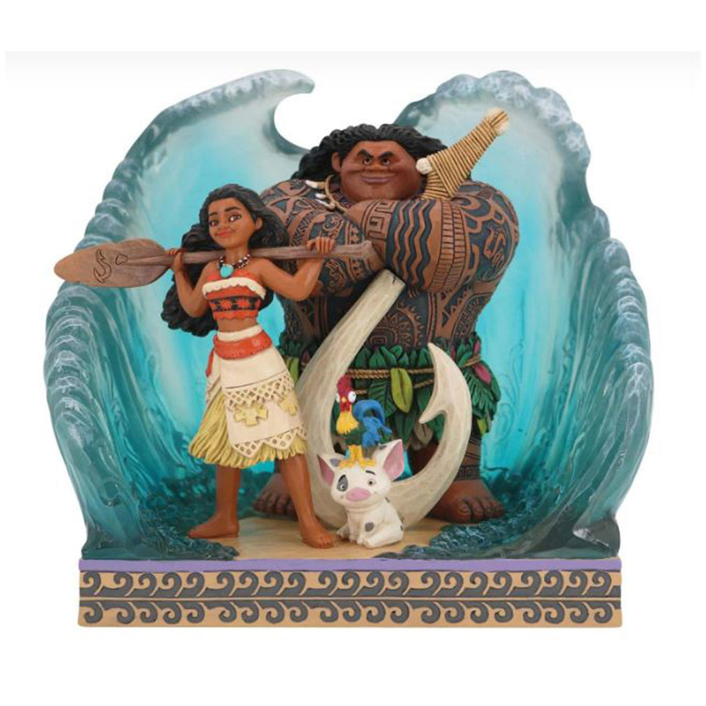 Enesco Disney Traditions Moana Scene An Epic Adventure Figurine