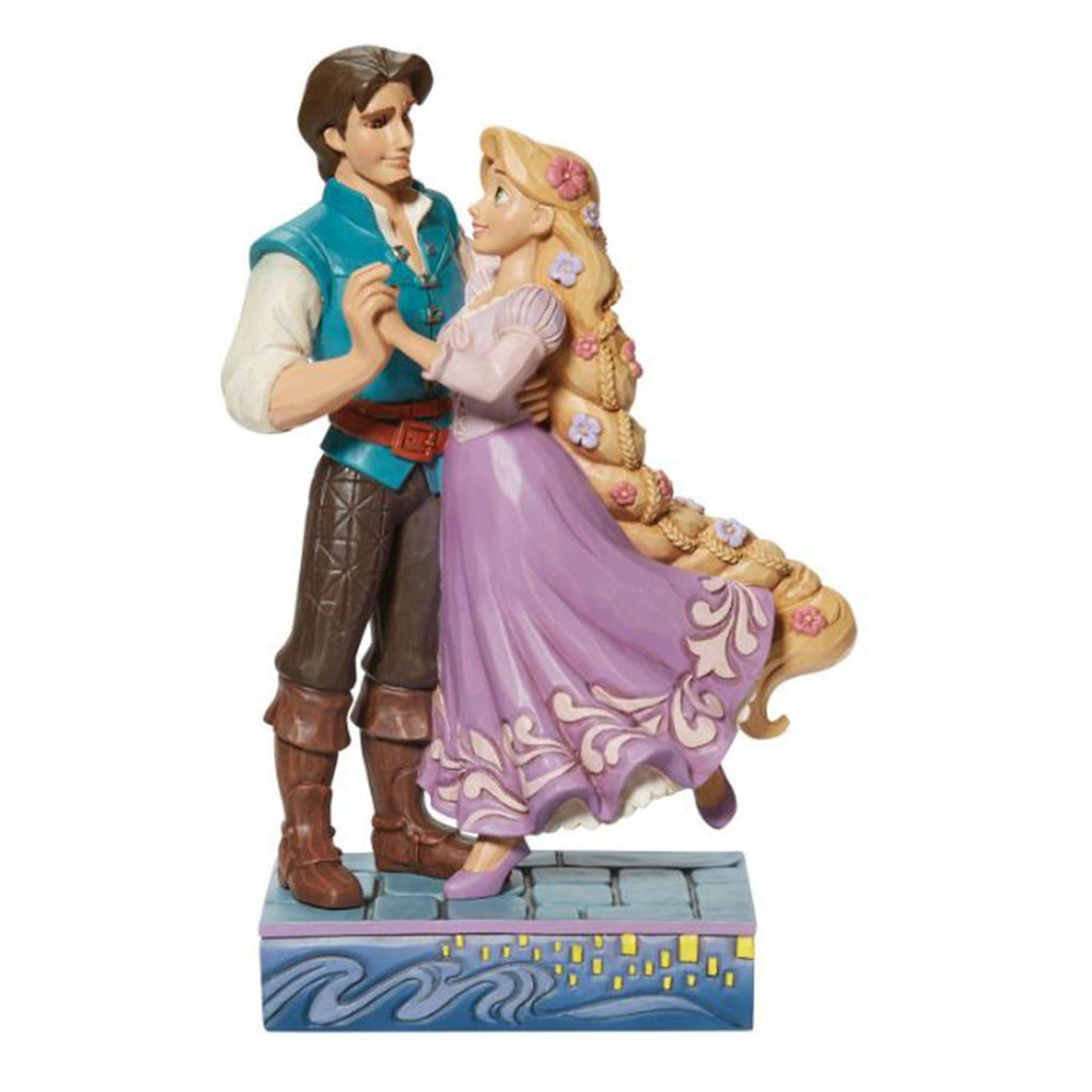 Enesco Disney Traditions Rapunzel And Flynn My New Dream Figurine 6013071 - Radar Toys