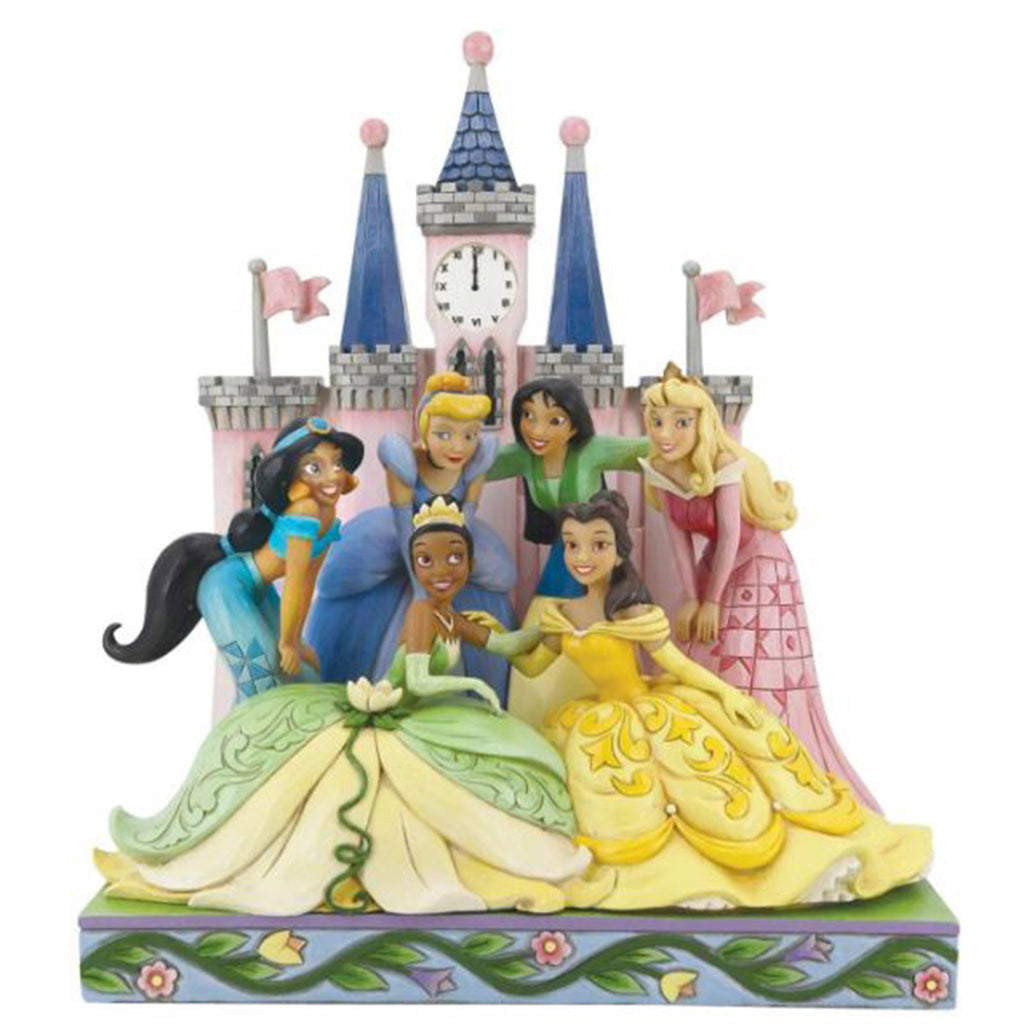 Enesco Disney Traditions Princess Group Beautiful And Brave Figurine 6013075