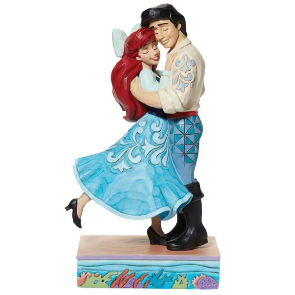Enesco Disney Traditions Ariel And Eric Two Worlds United Figurine 6013070 - Radar Toys