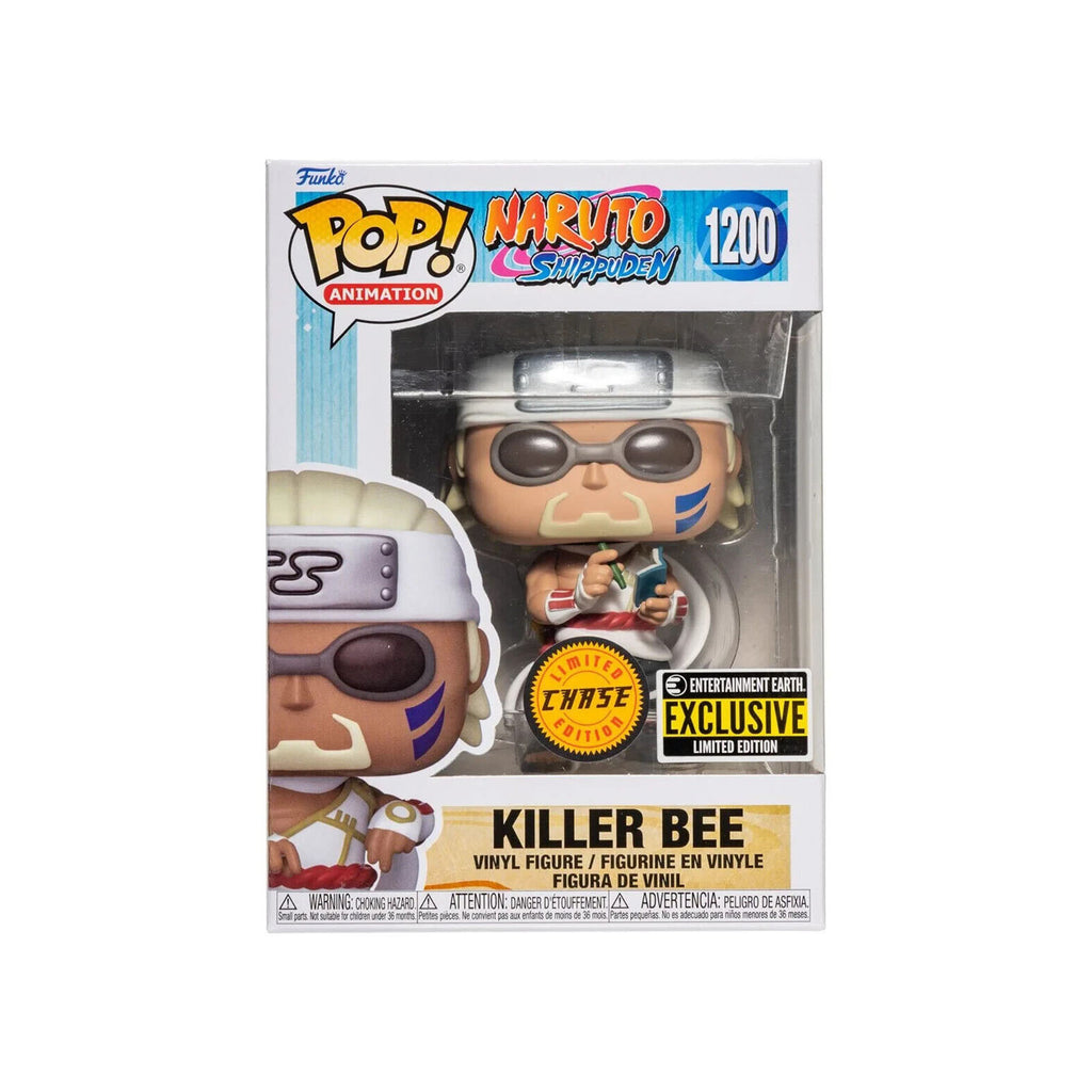 Funko EE Naruto Shippuden POP Killer Bee Vinyl Figure CHASE - Radar Toys