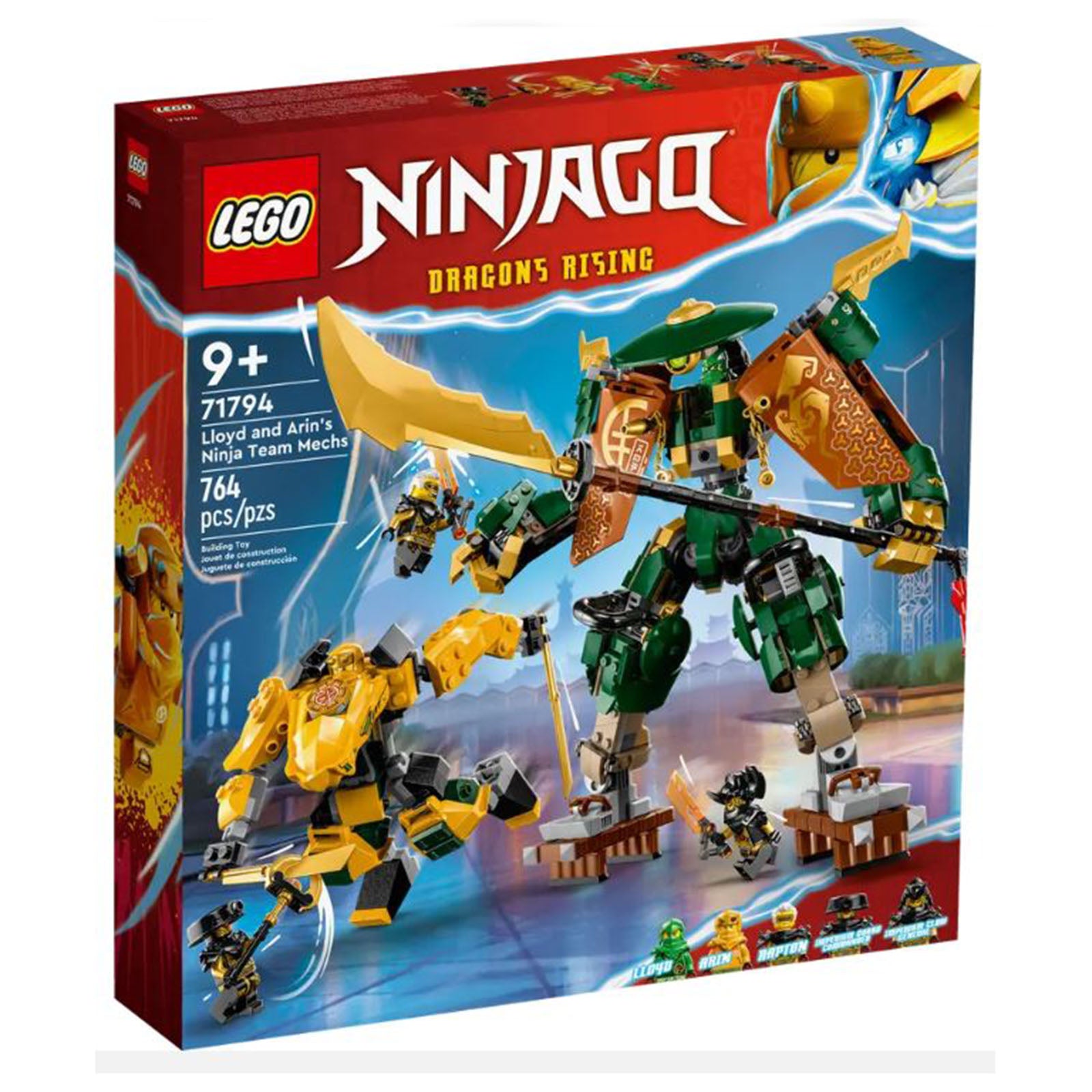 LEGO Ninjago Dragons Rising Lloyd Arin s Ninja Team Mechs