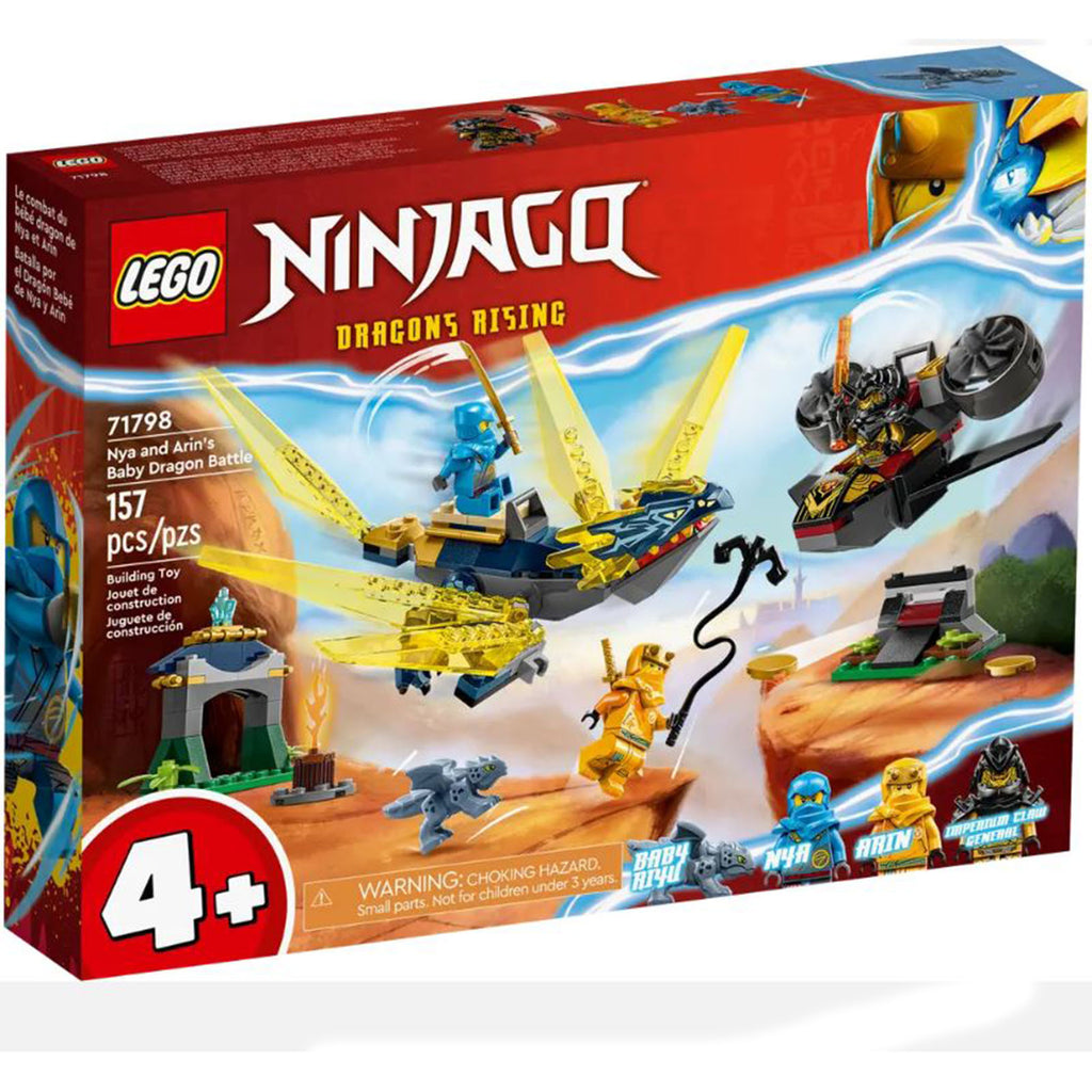 LEGO® Ninjago Dragons Rising Nya Arin's Baby Dragon Battle Building Set 71798