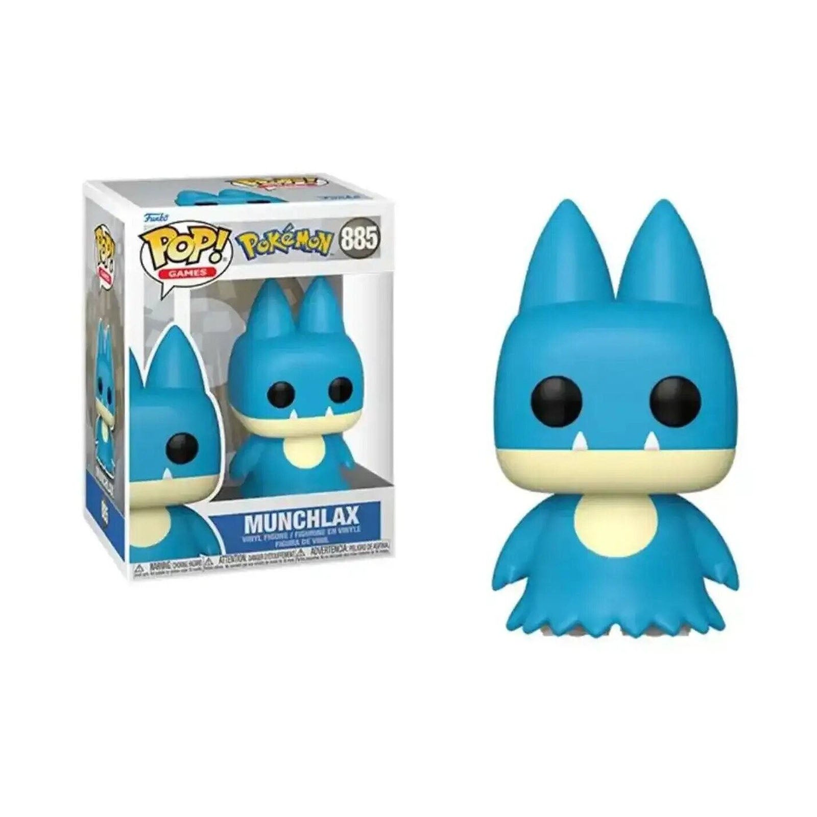 Funko Pop! Pokémon - Munchlax (Goinfrex) - Figurine Vinyle 9,5 Cm - Collection Officielle - Cadeau Fan Funko Pop! Pokémon - Munchlax (Goinfrex) - Figurine Vinyle 9,5 Cm - Collection Officielle - Cadeau Fan