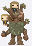 Funko The Lord Of The Rings POP Super Treebeard With Merry And Pippin Vinyl Figure Set - Radar Toys