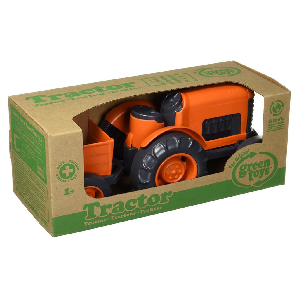 Green Toys Tractor Orange Toy Vehicles - Radar Toys