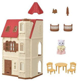 Calico Critter Red Roof Tower Home Playset CF1842 - Radar Toys