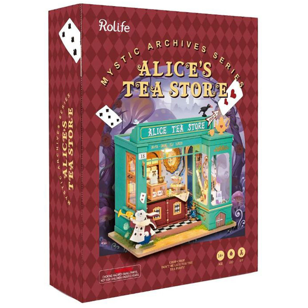 Robotime Rolife Mystic Achieves Series Alice's Tea Store Set