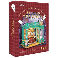 Robotime Rolife Mystic Achieves Series Alice's Tea Store Set - Radar Toys