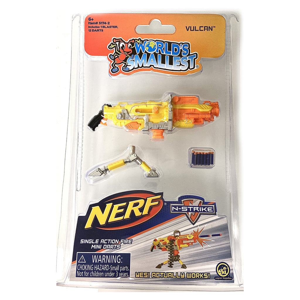 Super Impulse World's Smallest Nerf Blasters Series 2 N-Strike Vulcan