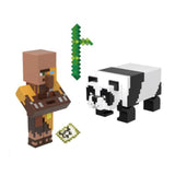 Mattel Minecraft Jungle Cartographer And Panda Deluxe Figure Set - Radar Toys