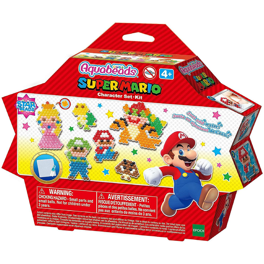 Aquabeads Super Mario Character Set Craft Kit - Radar Toys