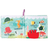 Manhattan Toy Baby Turtle In The Ocean Plush Book - Radar Toys