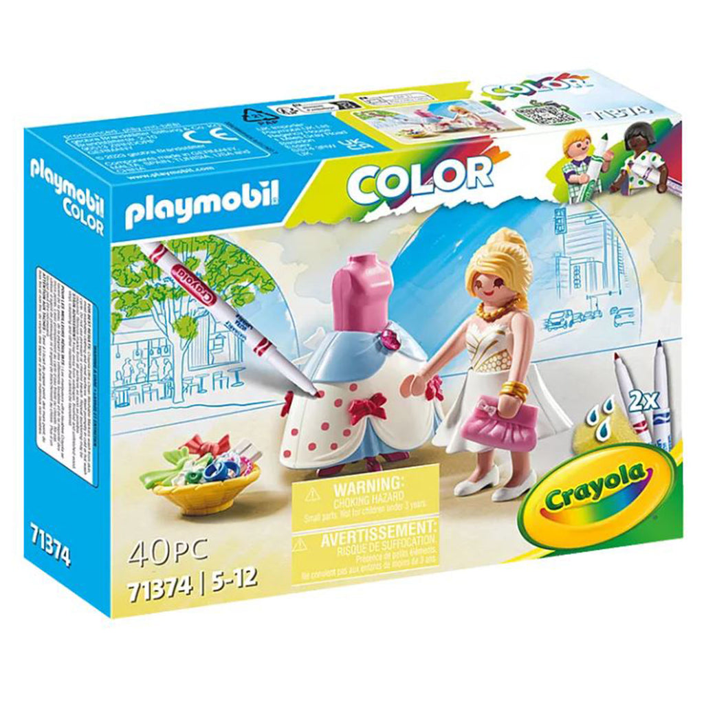 Playmobil Color Fashion Show Designer Building Set 71374 - Radar Toys