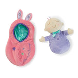 Manhattan Toys Snuggle Pods Hunny Bunny Peach 10 Inch Plush Figure - Radar Toys