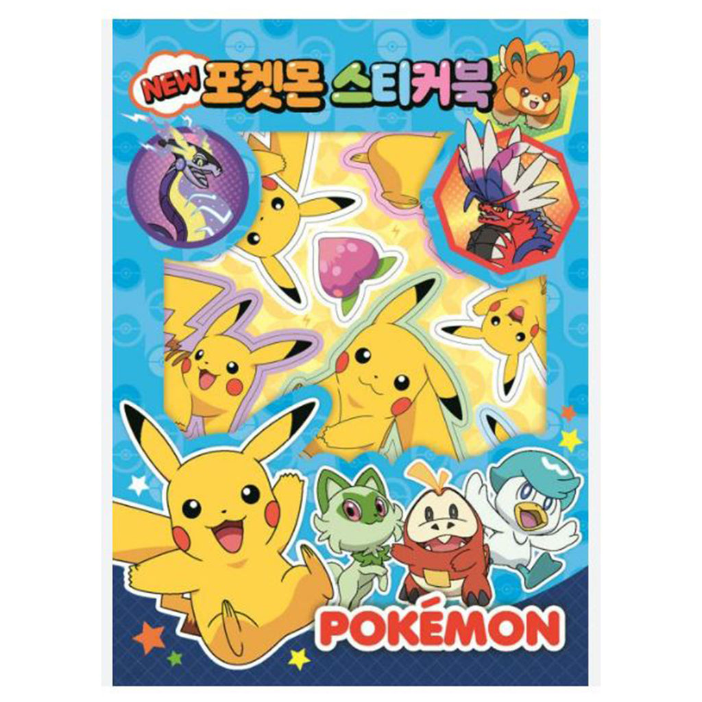 Pokemon Character Sticker Book