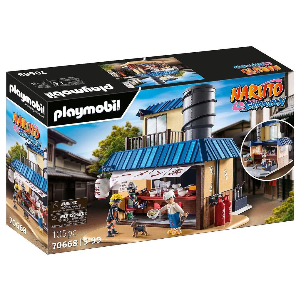 Playmobil Naruto Shippuden Ichiraku Ramenshop Building Set 70668