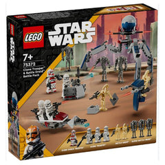 LEGO® Star Wars Clone Trooper And Battle Droid Battle Pack Building Set 75372 - Radar Toys