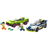 LEGO® City Police Car And Muscle Car Chase Building Set 60415 - Radar Toys