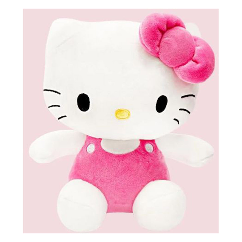 Sanrio Hello Kitty Pink With Pink Bow 10 Plush