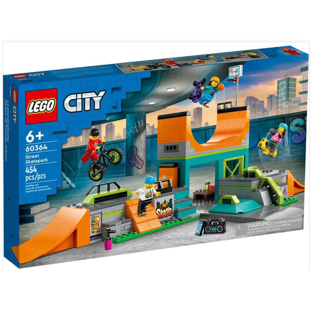 LEGO® City Street Skatepark Building Set 60364